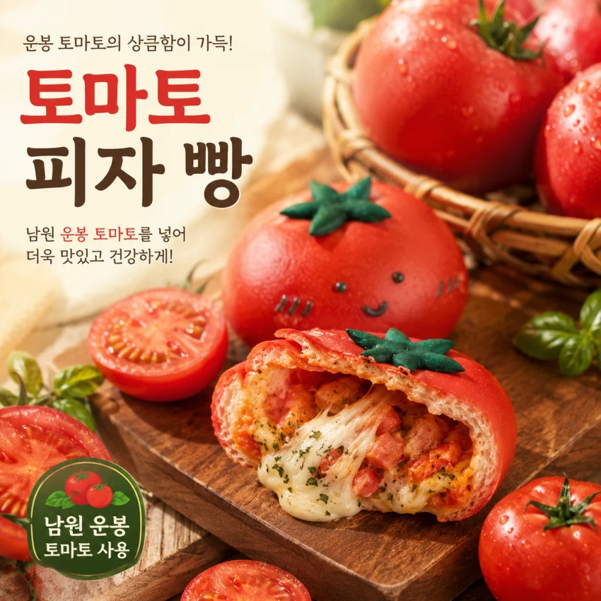 토마토 피자 빵 상세이미지 2