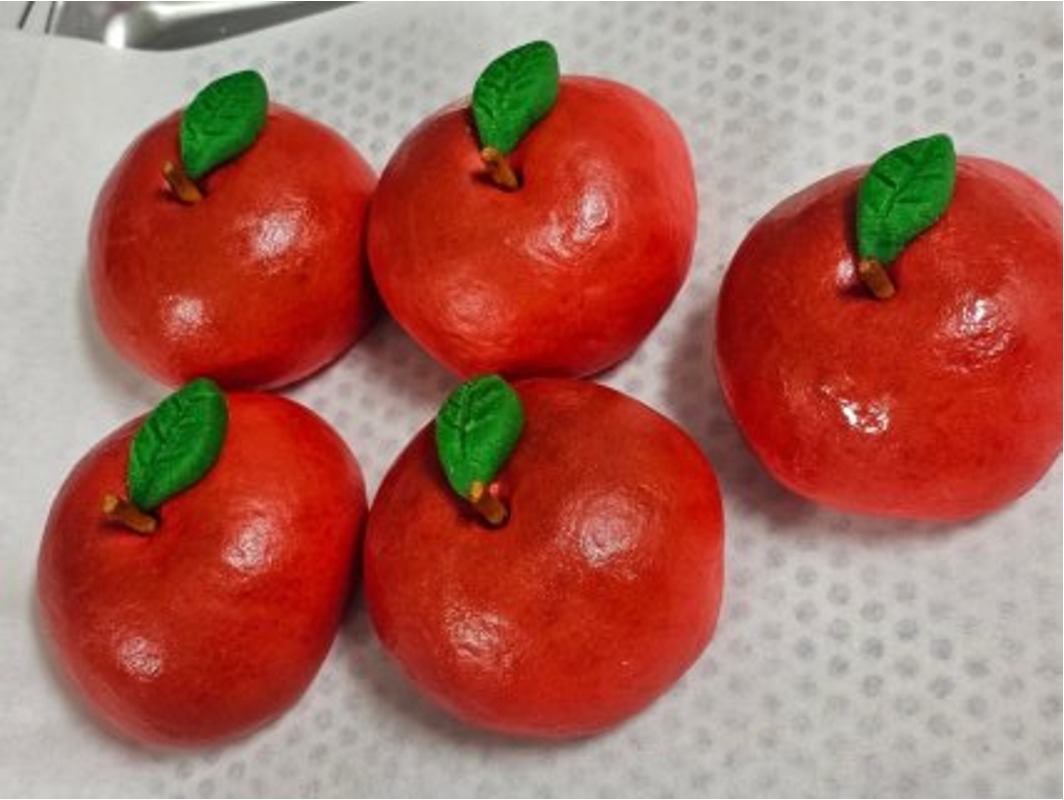 완성된 디저트